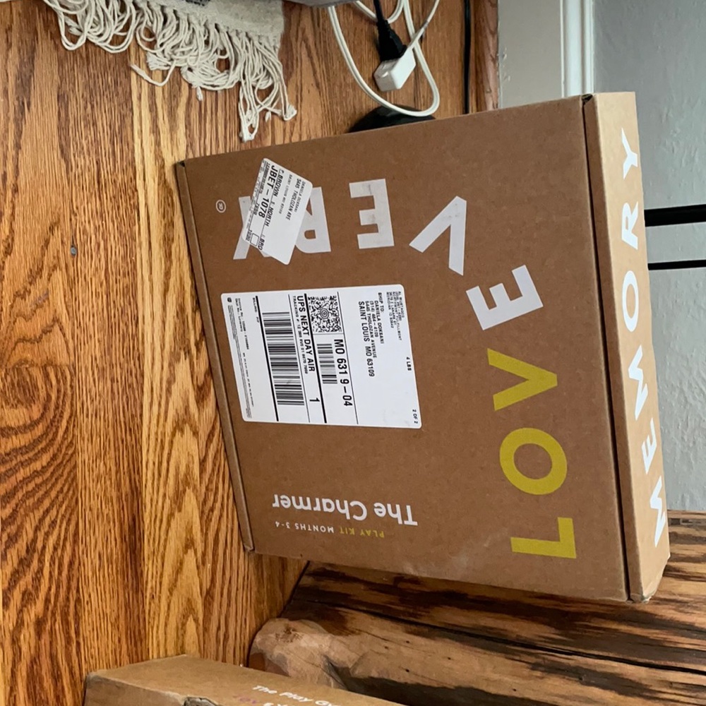 Brand new Lovevery charmer box. Unopened box!